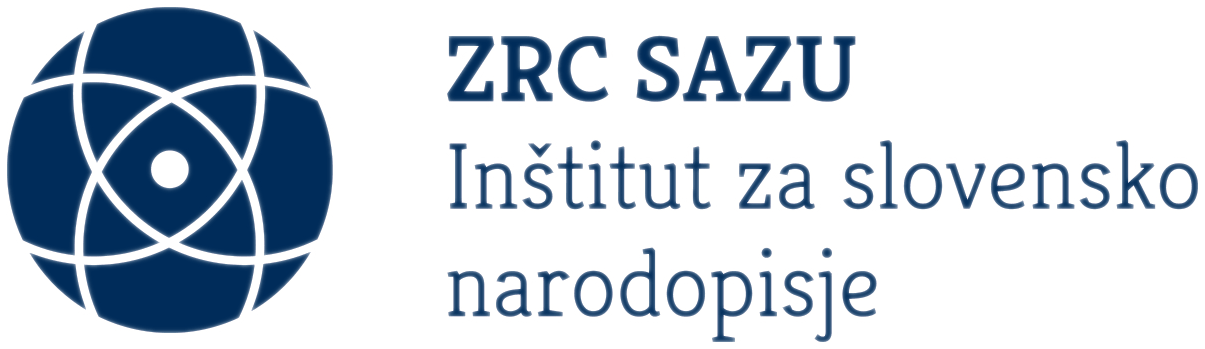 Logo of Znanstvenoraziskovalni center Slovenske akademije znanosti in umetnosti